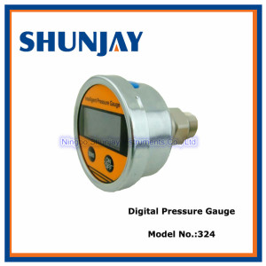 Back Connection Digital Pressure Gauge