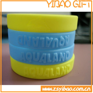 Custom Logo Silicone Wrist Band with USB (YB-SW-35)