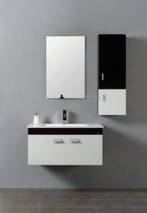 Glass Bathroom Cabinet (ZHUV)