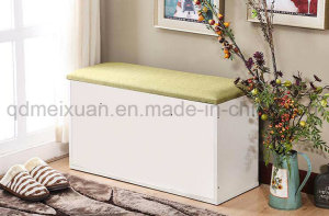 Solid Wooden Footstool Shoe Rack (M-X2565)